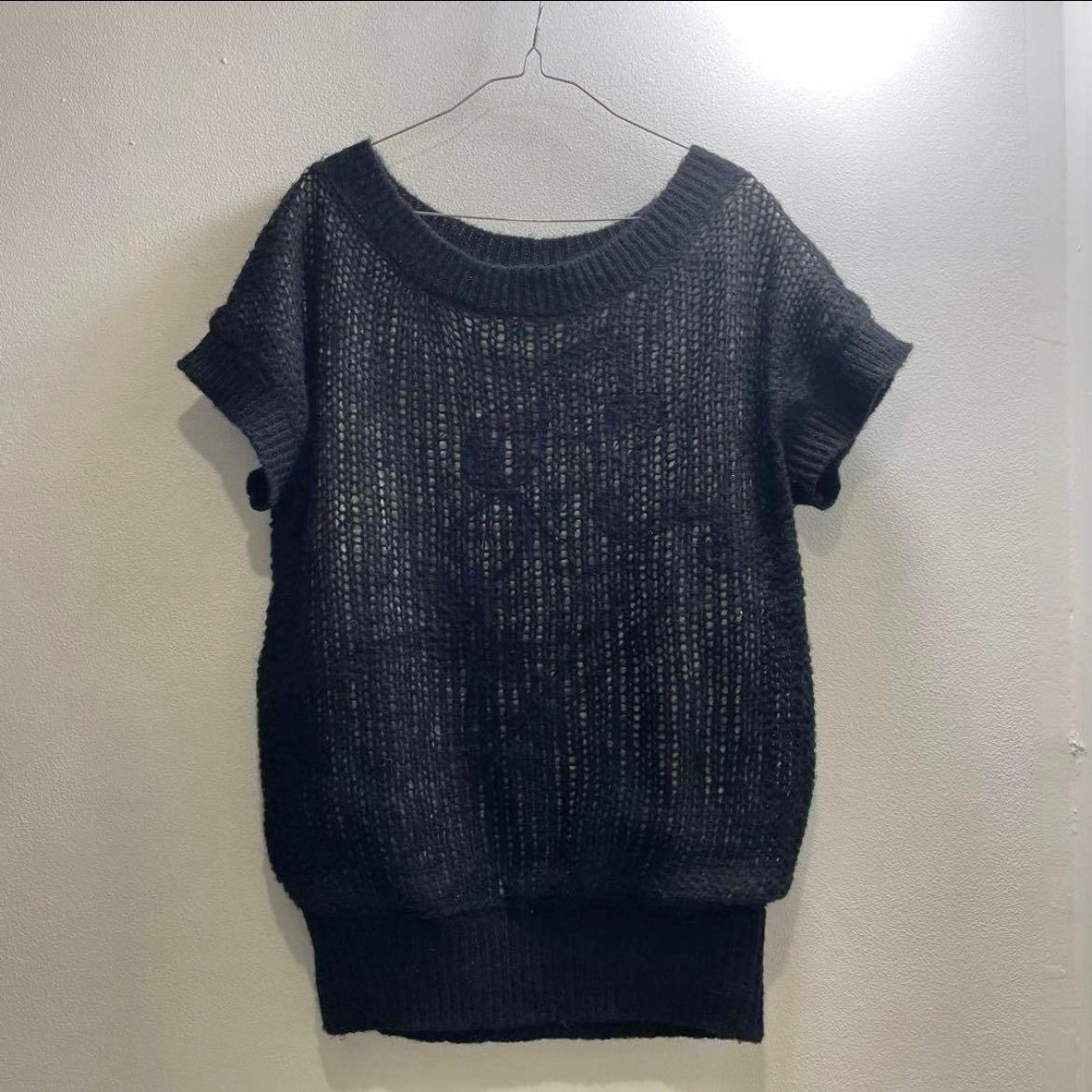 ヨーロッパ 90s ヴィンテージ ノースリーブ ニット セーター ベスト