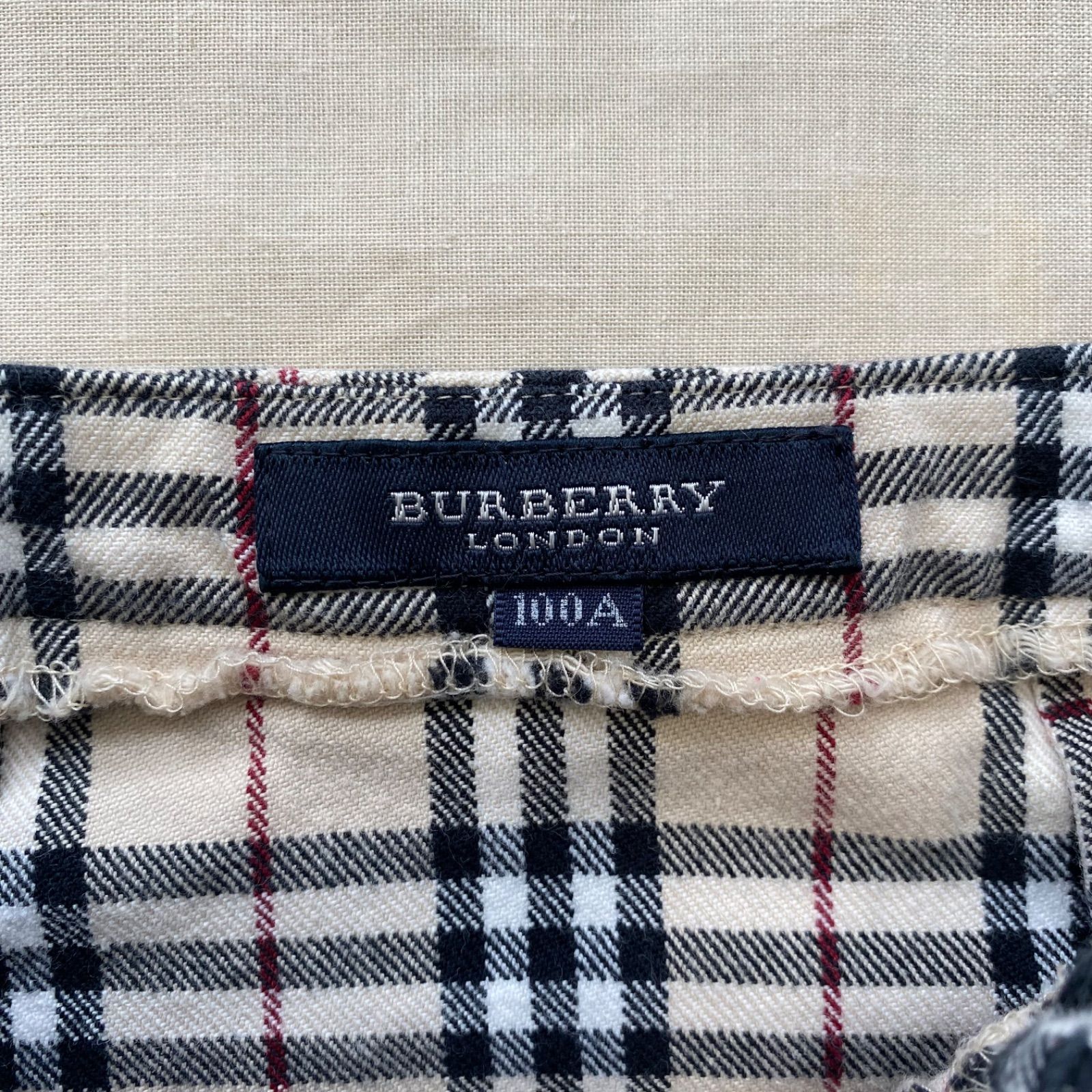 BURBERRY LONDON バーバリーロンドン スカート チェック柄 バーバリー