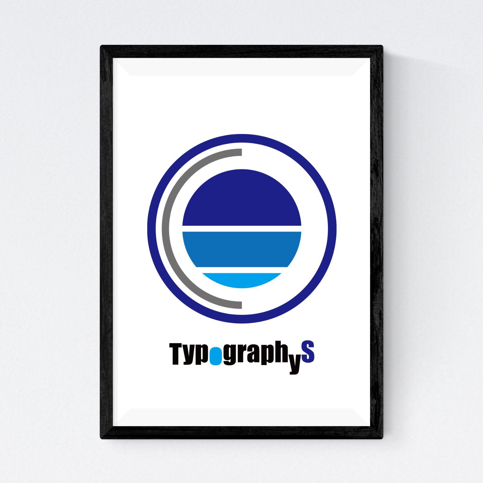 新品A2】TYPOGRAPHYS アートポスター（大型A2サイズ）#3757 A2サイズ