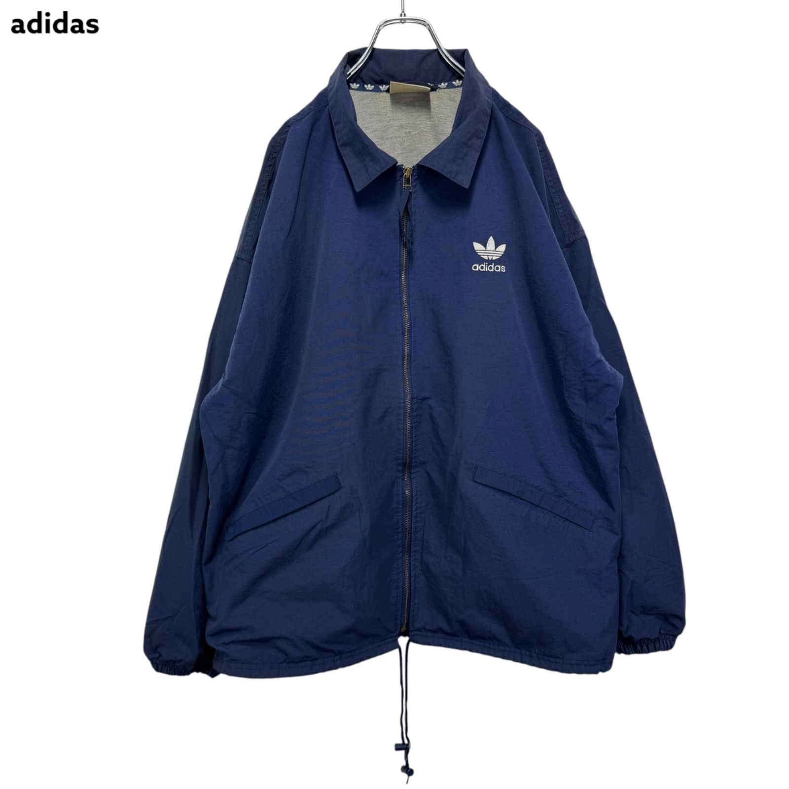 80s vintage adidas Logo Embroidery Nylon Zip-up Jacket 80s vintage adidas Logo Embroidery Nylon Zip-up Jacket