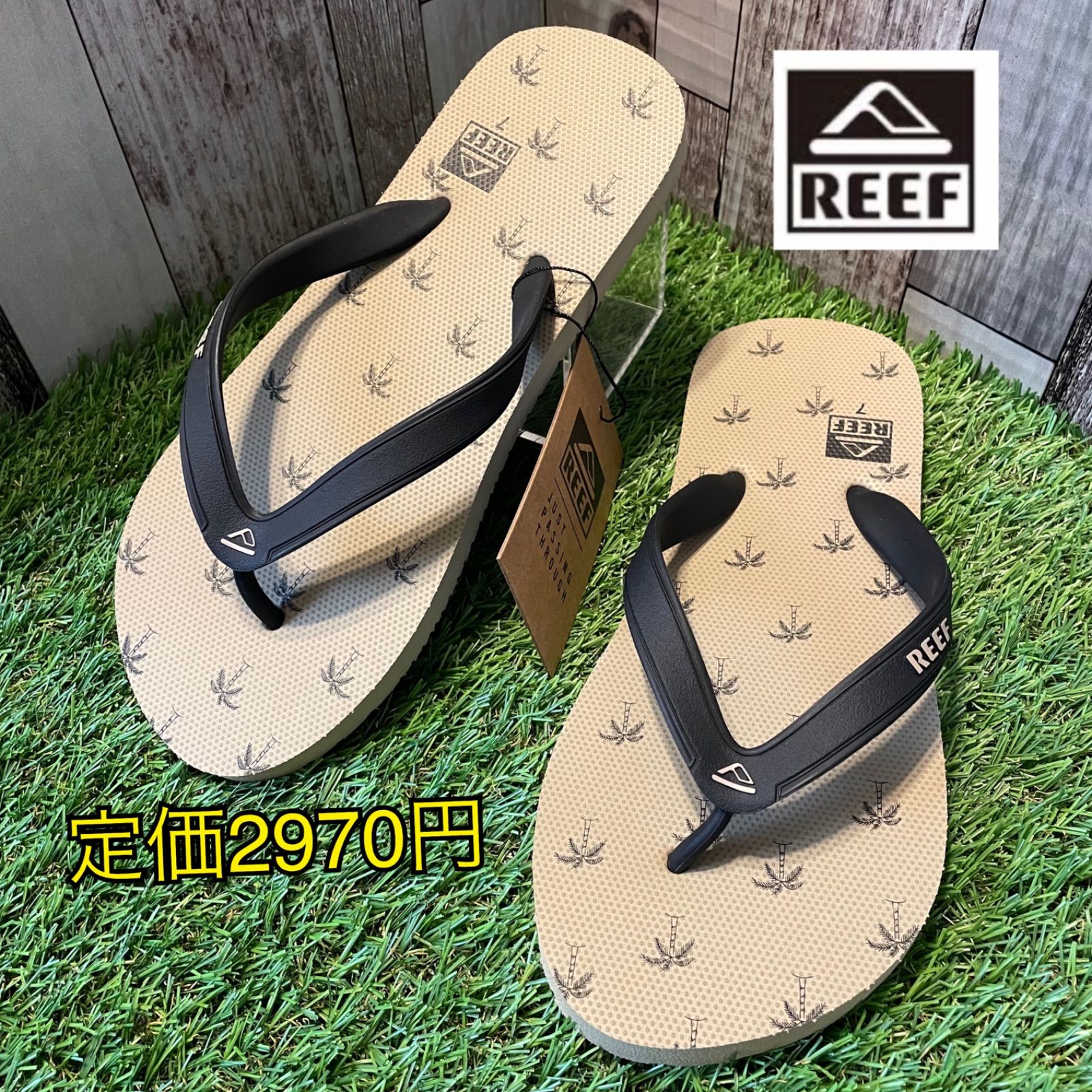 最終値下げ【新品、未使用品】⭐︎REEF⭐︎メンズ、レディース⭐︎ビーチサンダル⭐︎25cm⭐︎