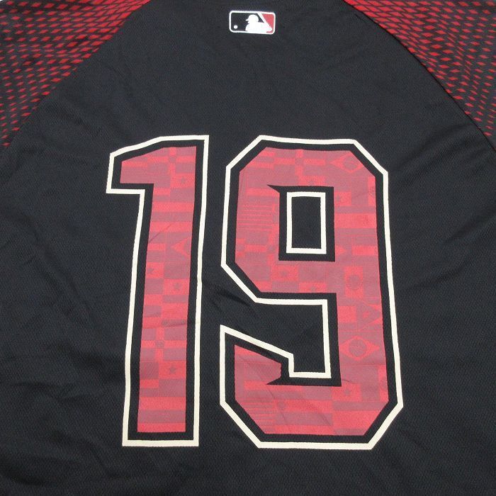 XL/古着 半袖 ベースボール シャツ メンズ MLB アリゾナダイヤモンド