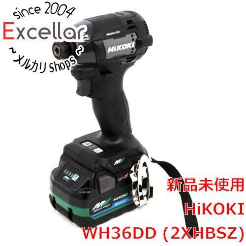 bn 13 HiKOKI 36V コードレスインパクトドライバ WH36DD 2XHBSZ ストロングブラック