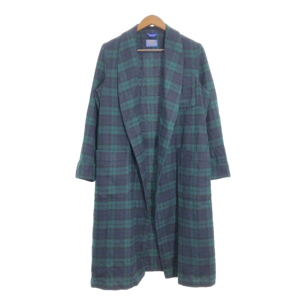 PENDLETON(ペンドルトン) ウール ガウンコート 濃紺 70s 80s 70年代 USA製 PENDLETON ペンドルトン ウール ガウン
