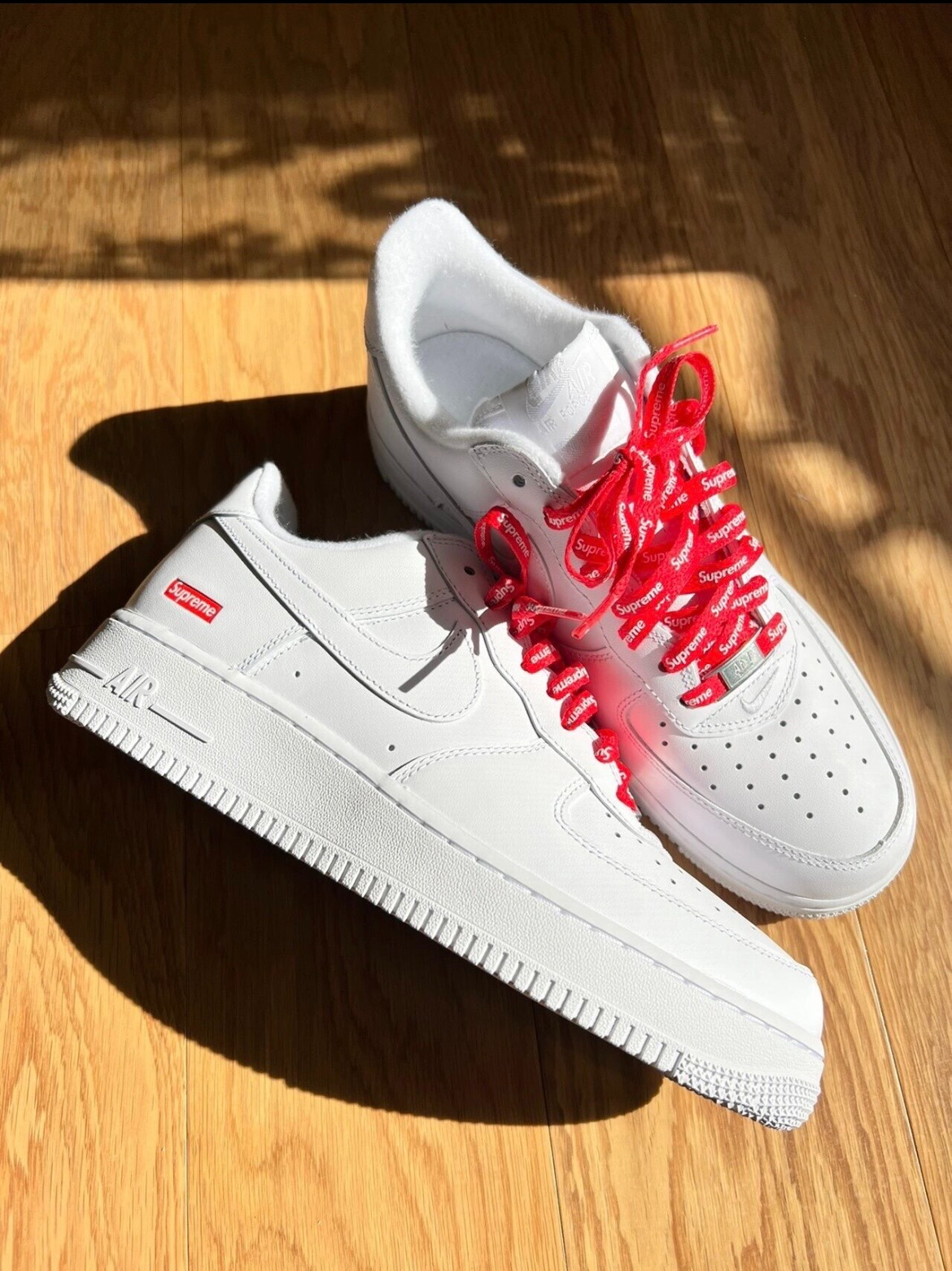 数量限定 Supreme Nike Air Force 1 シュプリーム×ナイキ 24.5CM 【タイムセール】