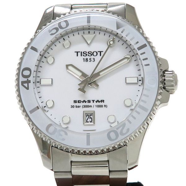 ティソ シースター 1000 T120.210.11.011.00【Aランク】【中古  