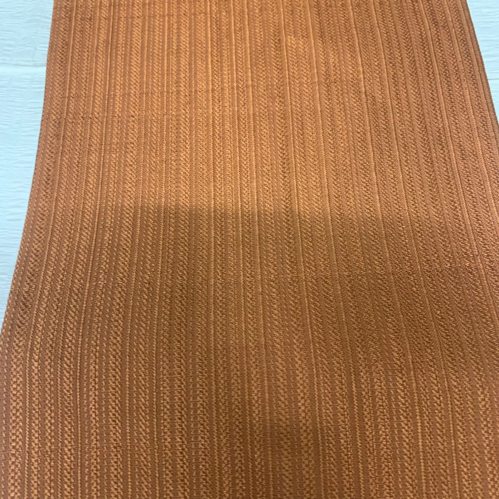 袋帯 ふくろ帯 正絹 上質 カジュアル 緑 袷 単衣 美品 obi114