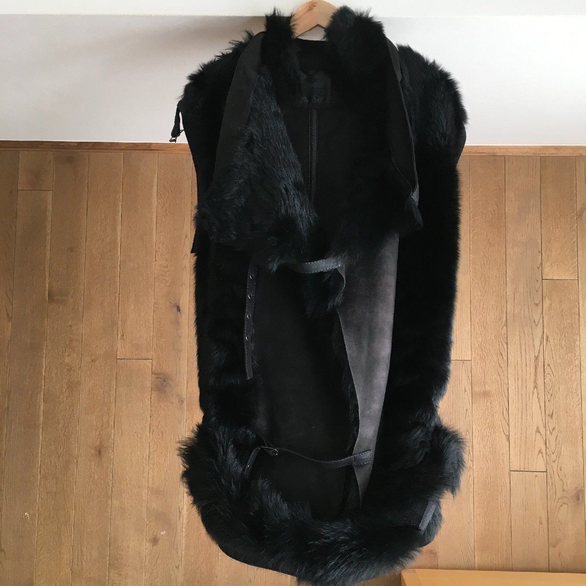 ★上質羊革 ！Knight Tailors Ltd フルジップ ムートンベスト imgrc0083950194.jpg