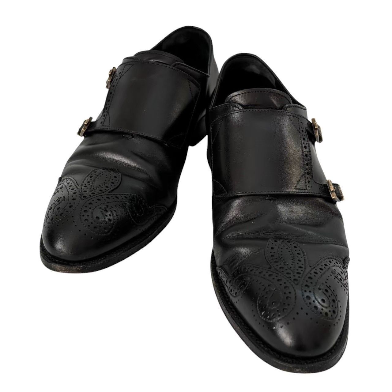 LOUIS VUITTON ルイヴィトン ビジネスシューズ 黒 NI 1006 レザー 靴 おしゃれ スーツ メンズ 7 1|2 26.5cm