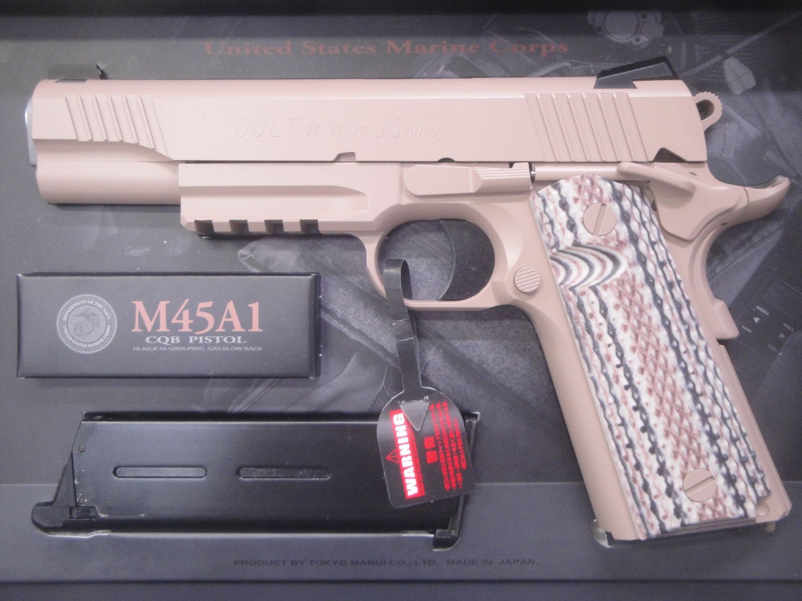 (サバゲー未使用)東京マルイ　M45A1 CQBピストル　GBB 東京マルイ M45A1 CQB PISTOL ガスブローバック | 東京マルイ エアガン