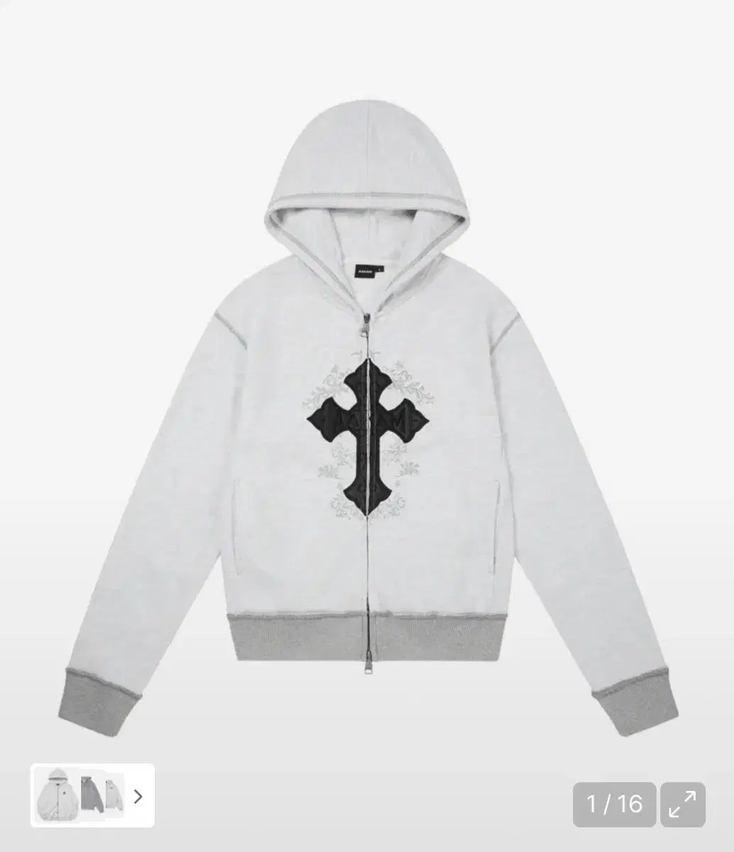 AKM クロス フーディー ジップアップ AKM CROS2 Zip-Up Hoodie