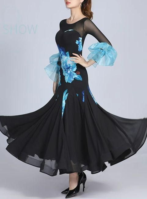 社交ダンスドレス スタンダードドレス モダンダンス ベルベット オーダーメイド 新作 社交ダンスドレス スタンダードドレス モダンダンス オーダーメイド