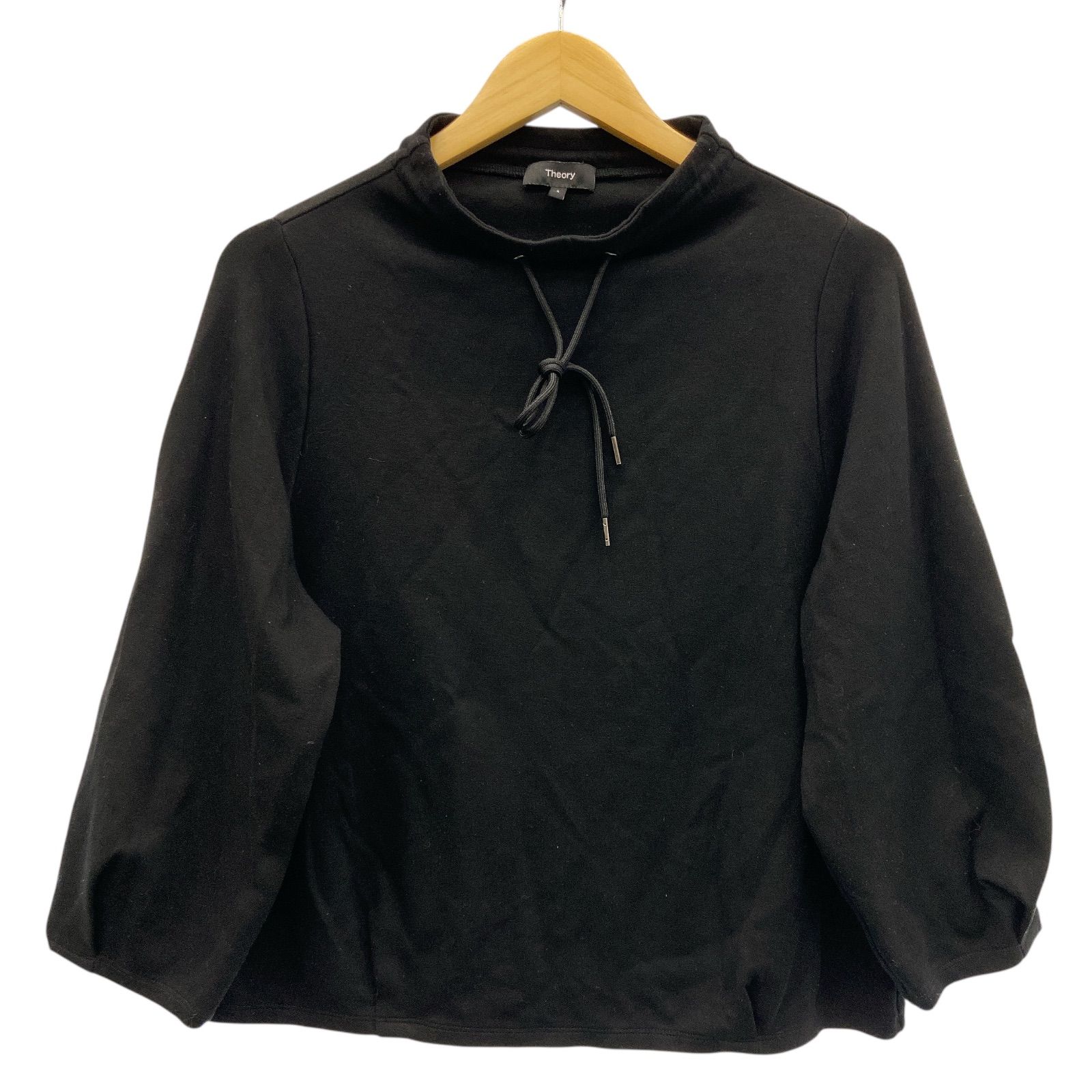 TY01 theory セオリー カットソー ブラック 長袖 厚手 トップス