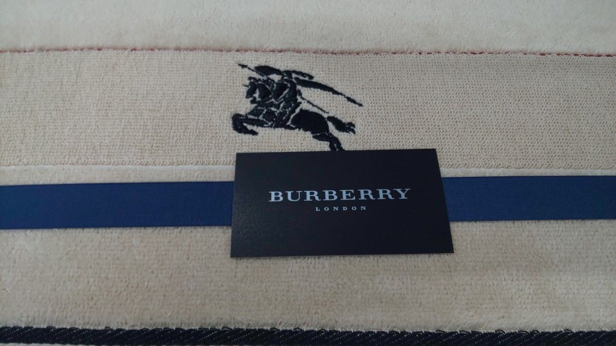 【新品未使用品】バーバリーロンドン　タオルケット　日本製　西川産業 Burberry London タオルケット 未使用】BURBERRY LONDON