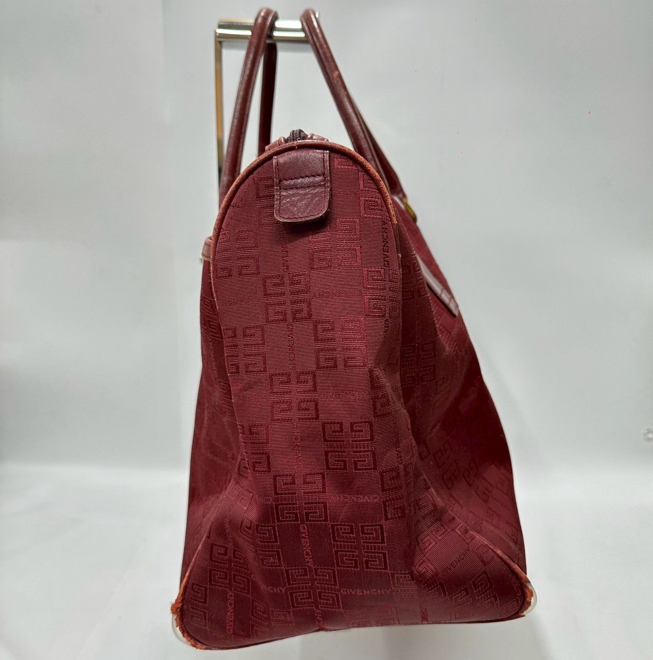 ☆美品☆ GIVENCHY ジバンシー　ボストンバッグ　ナイロン　内側ロゴ柄 楽天市場】ジバンシー ロゴモチーフ ボストンバッグ ナイロン