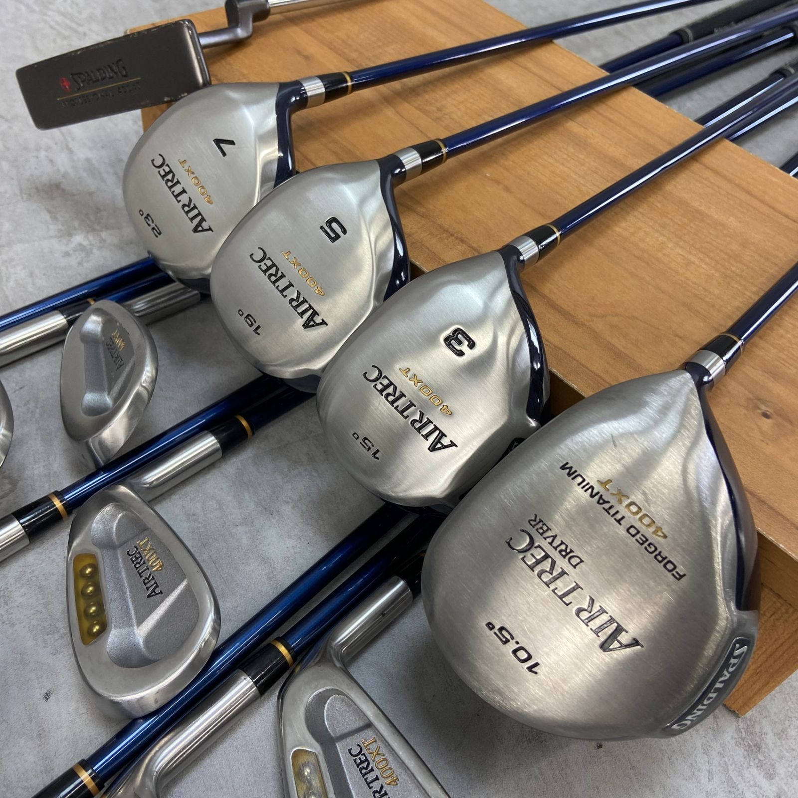 SPALDING スポルディング メンズゴルフ13本セット カーボン R 右