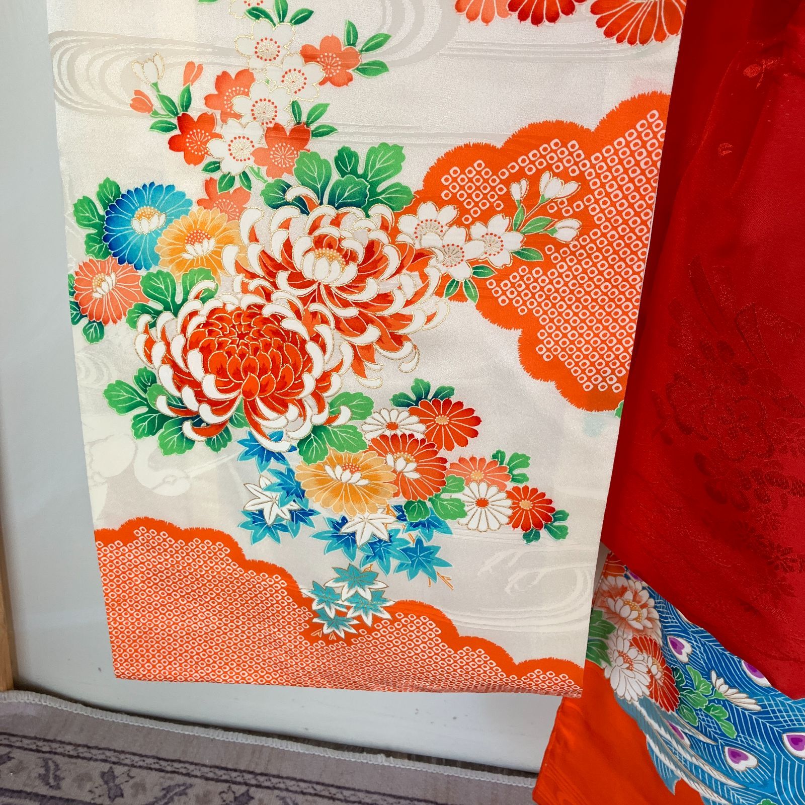 七五三3歳女の子着物 半襦袢