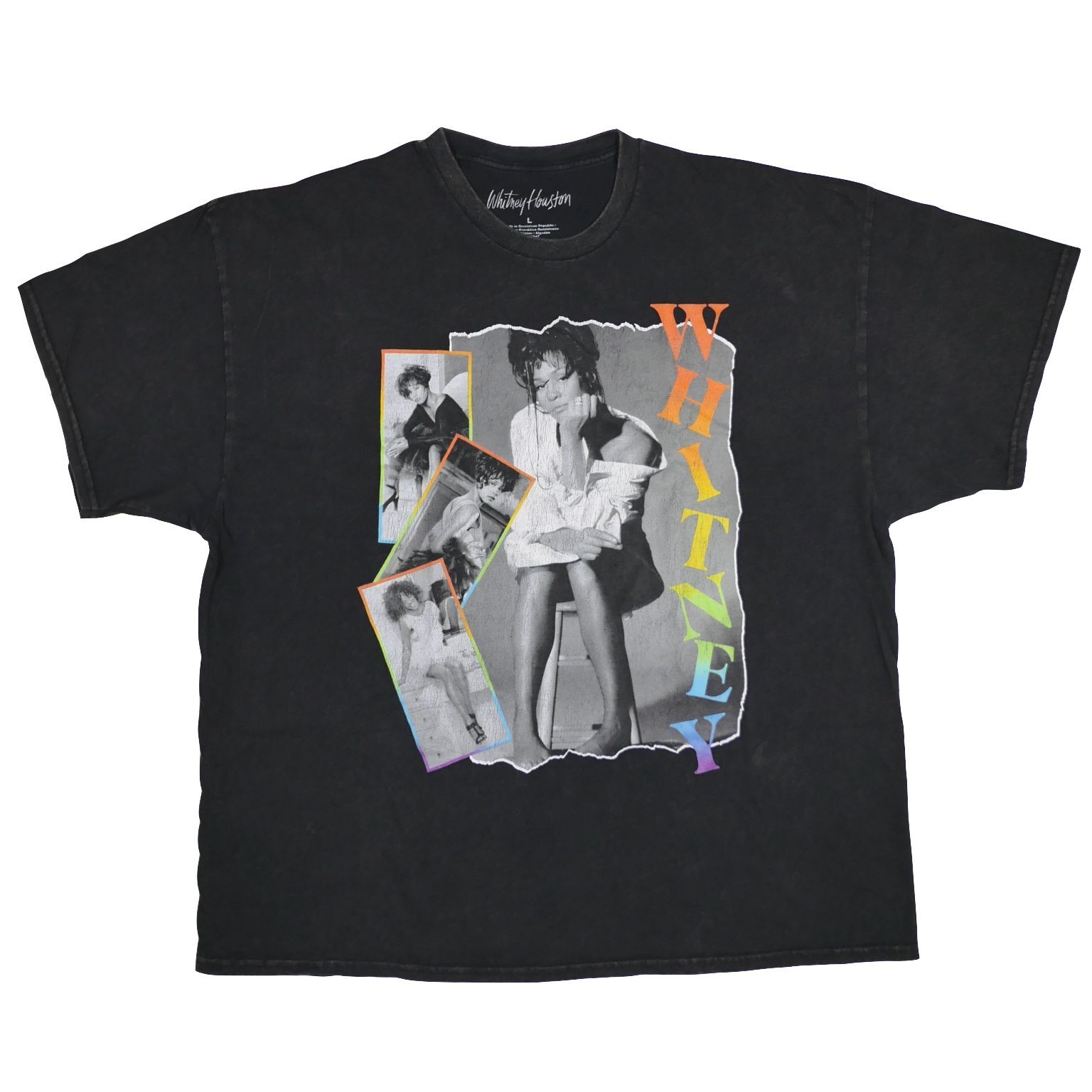 L】Whitney Houston ホイットニーヒューストン Tシャツ オーバーサイズ