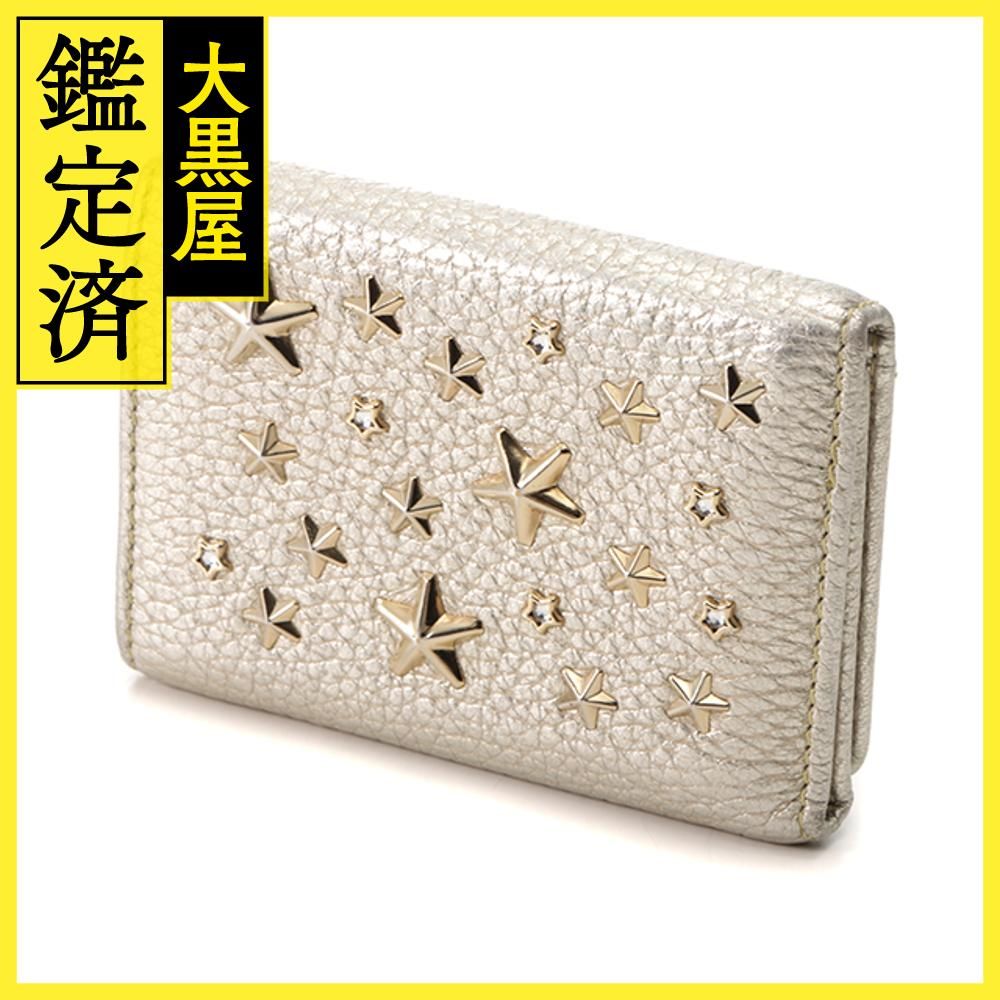 JIMMY CHOO ジミーチュウ スタースタッズコンパクトウォレット