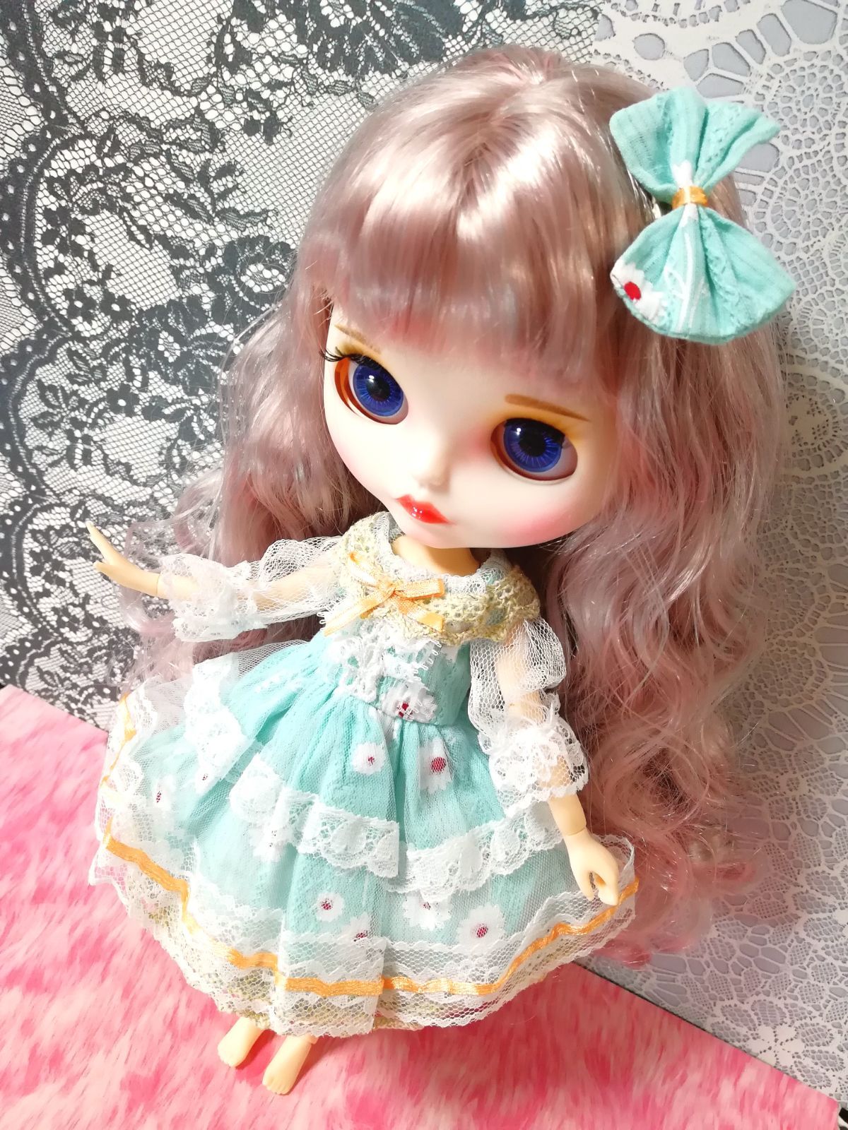 【金髪・黒髪】Monst Doll モンストドール　ドール+お洋服セット