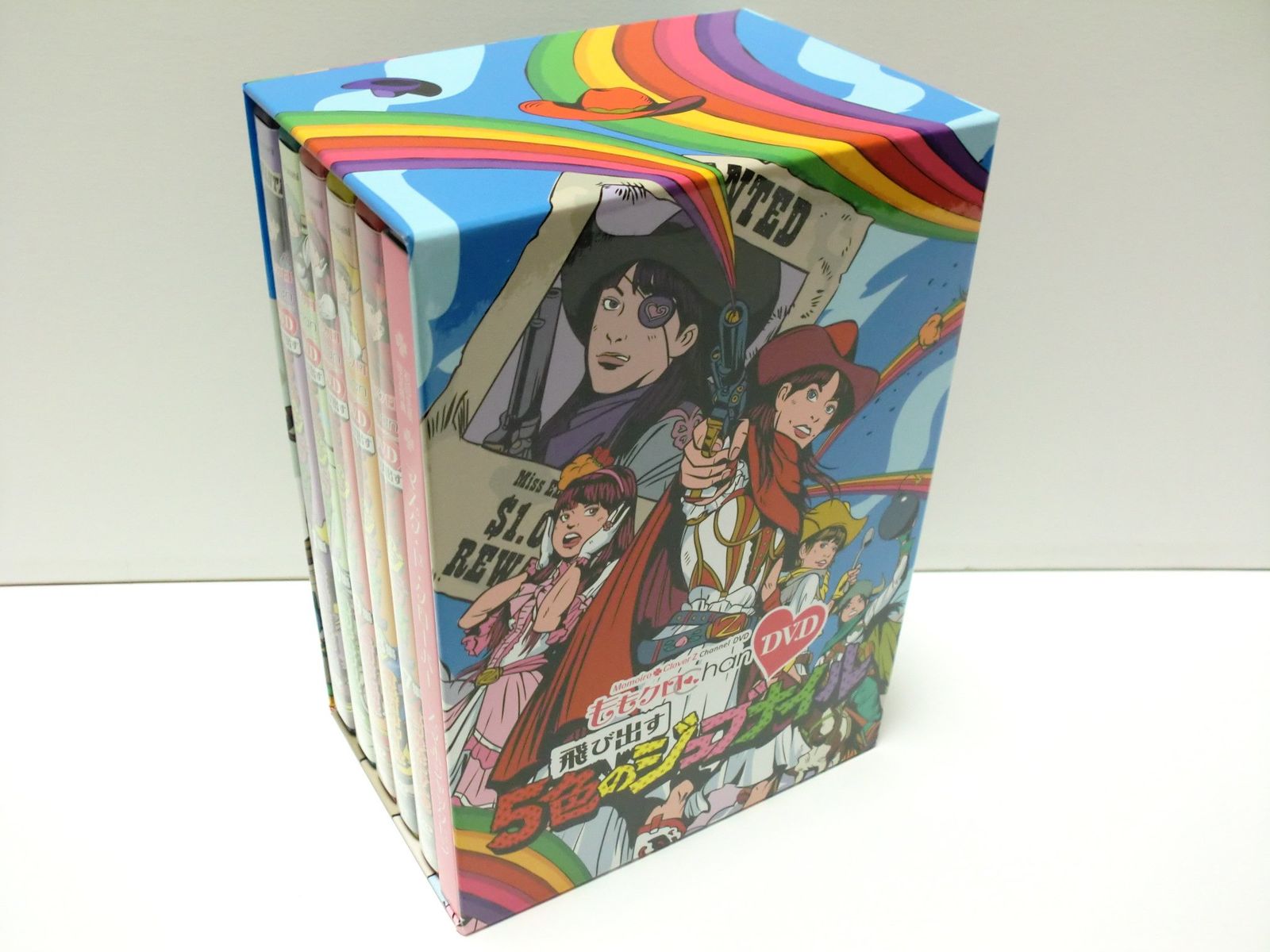 初回プレス 特典 マスク ド クローバー”スマホジャックピン付き ももクロChan -Momoiro Clover Z Channel- ～飛び出す5色のジュブナイル～ DVD-BOX