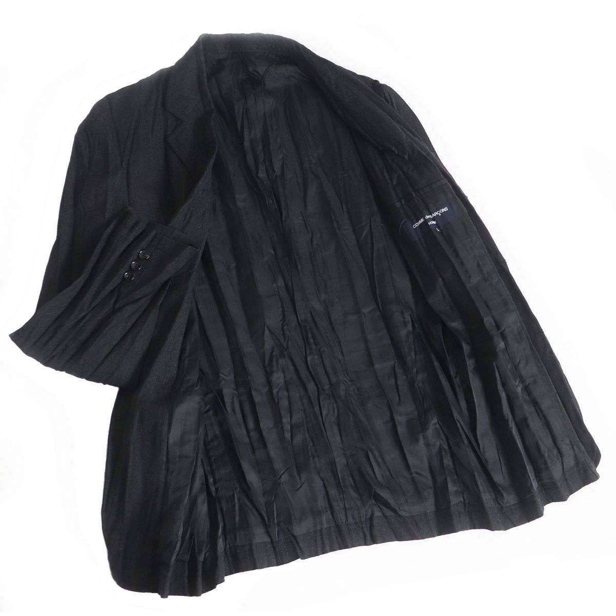 未使用品□COMME des GARCONS HOMME/コムデギャルソン オム ストライプ  