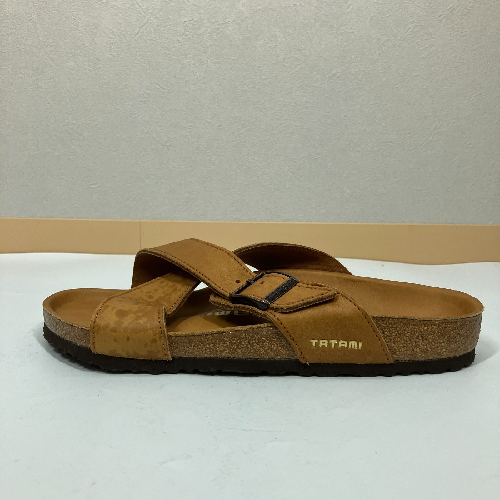 タタミ TATAMI サンダル Tunis チューリッヒ 茶 ブラウン メンズ 28.0