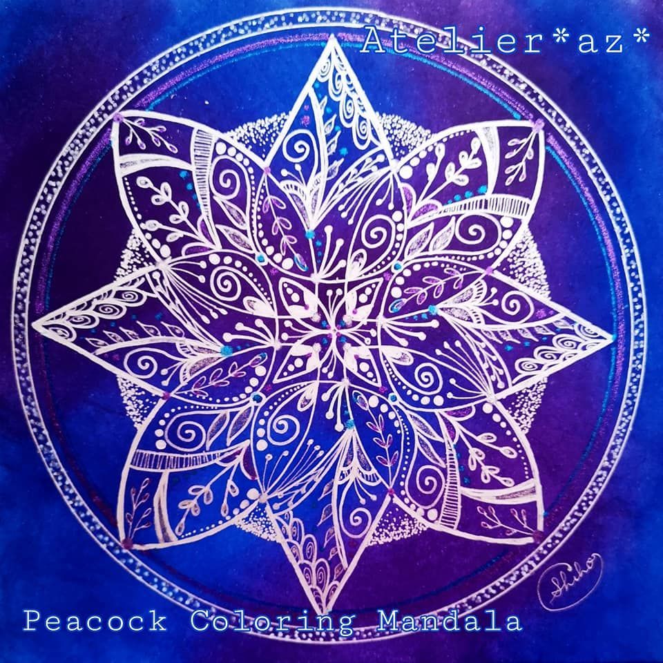 曼荼羅アート ステンシル