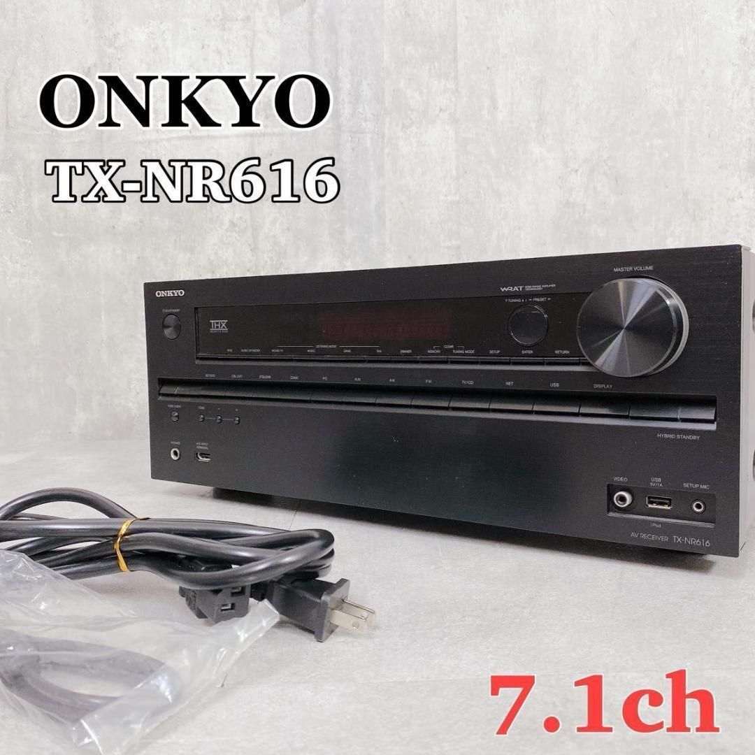 Y940 ONKYO TX-NR616 7.1ch対応 AVレシーバー 音響機器 - メルカリ