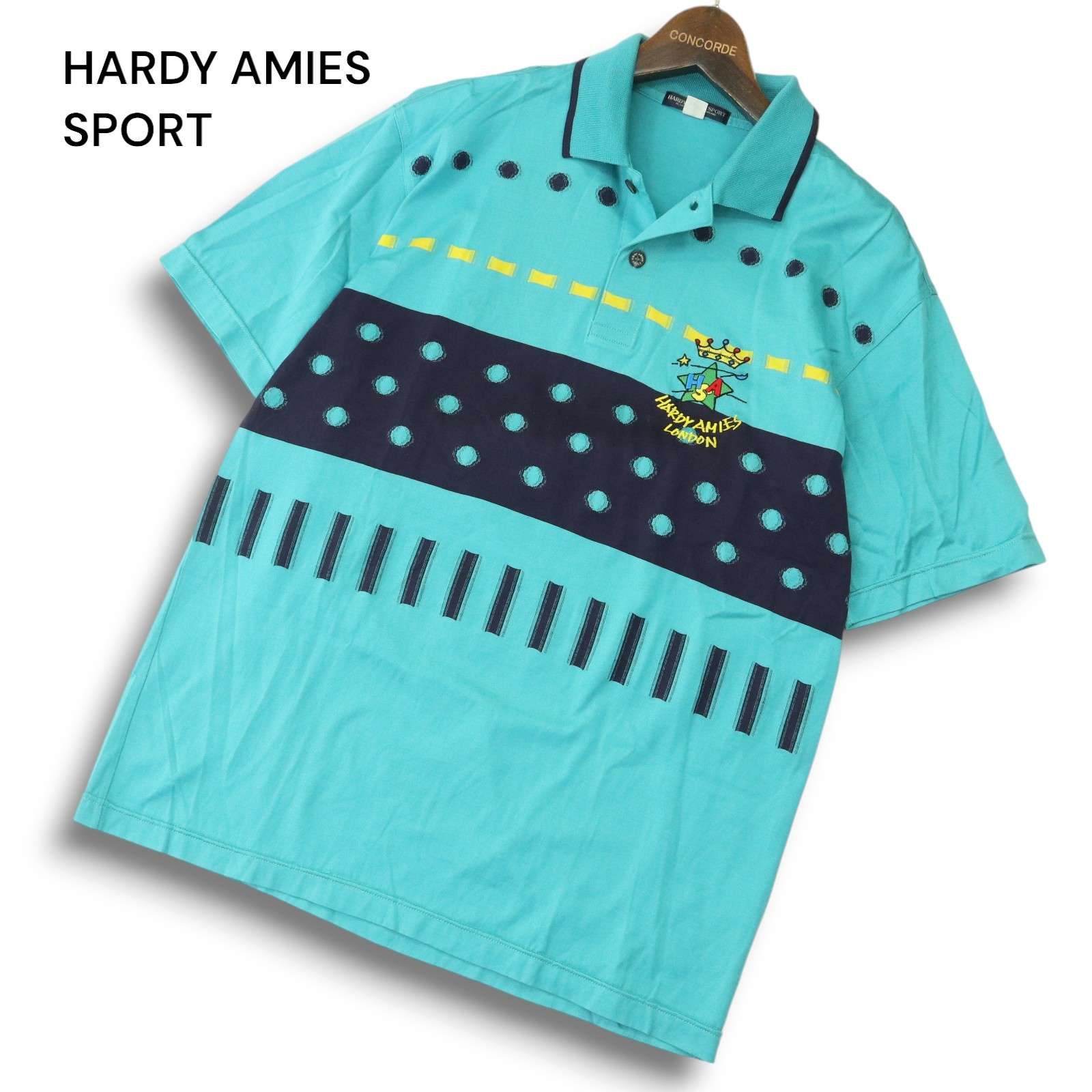 HARDY AMIES SPORT 半袖ポロシャツ　LL HARDY AMIES SPORT 半袖ポロシャツ LL（【楽天市場】ポロシャツ