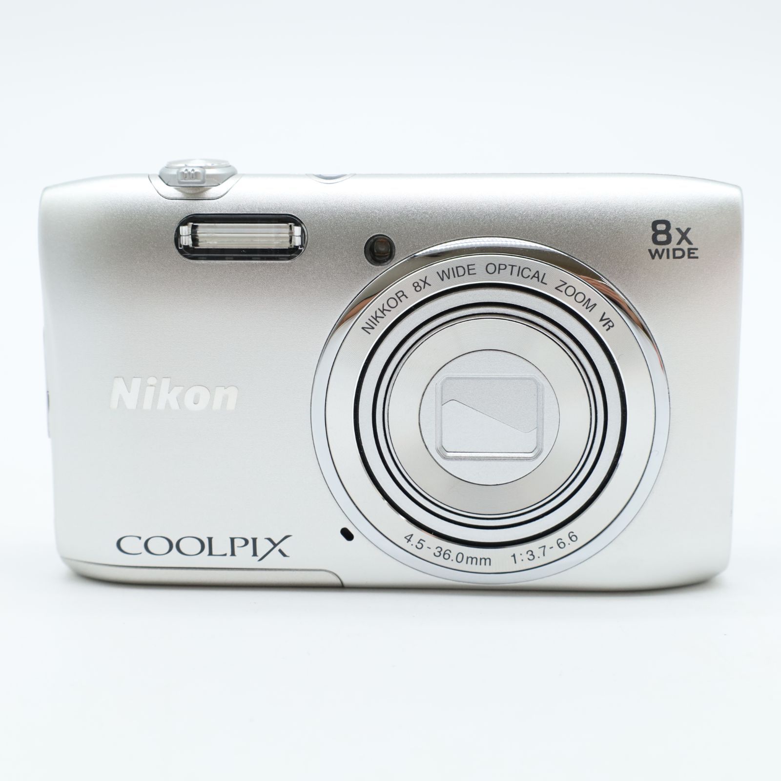 ★美品★Nikon ニコン COOLPIX S3600 シルバー ニコン クールピクス s3600のおすすめ人気商品一覧 通販 - Yahoo