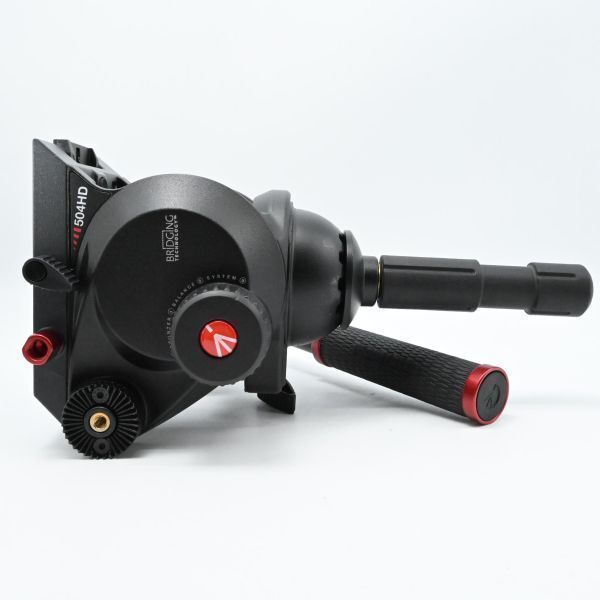 Manfrotto プロフルードビデオ雲台 75mm 504HD
