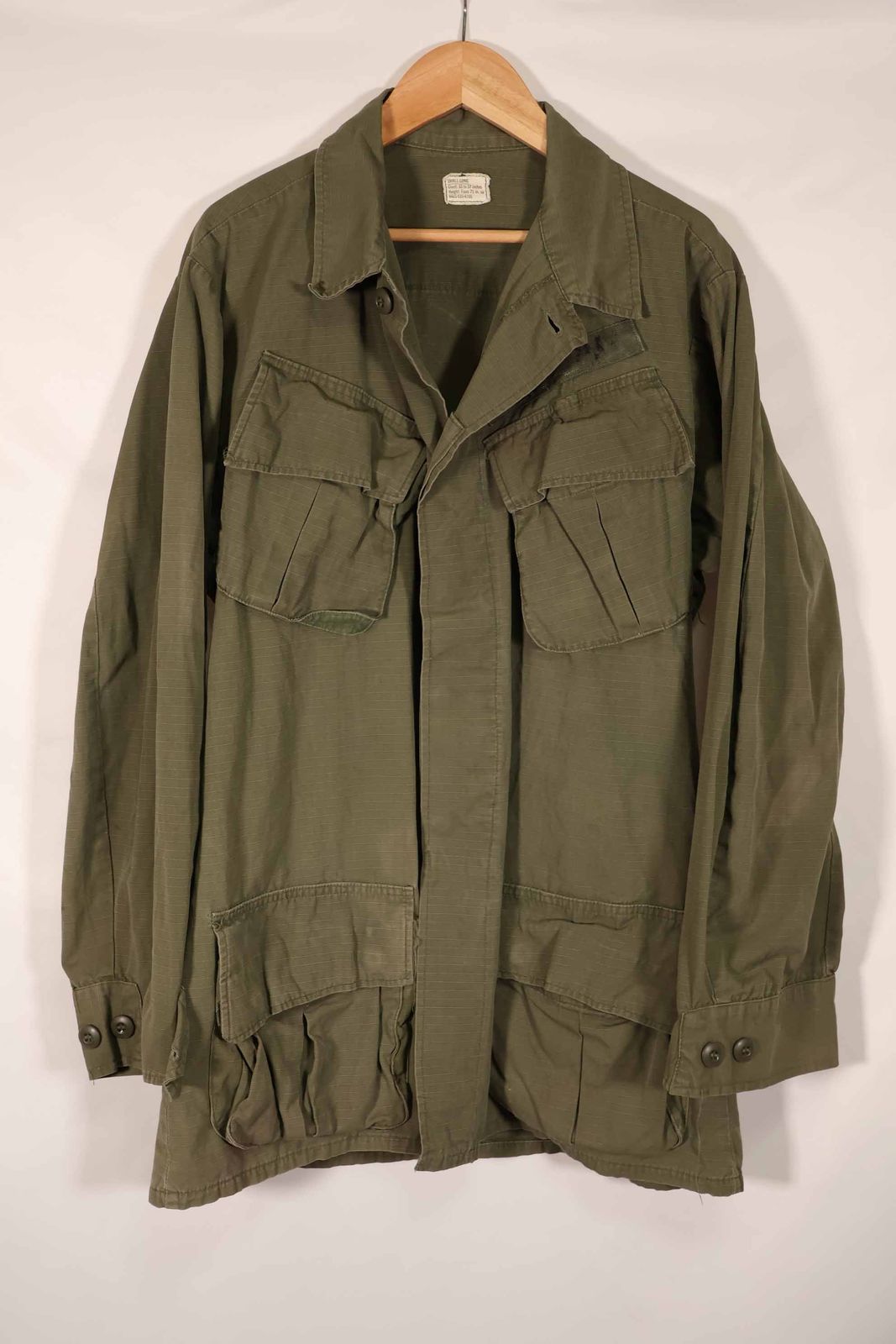 格安，人気 実物　製造年不明　4th Model ジャングルファティーグ　ジャケット S-L 中古品 迷彩服・戦闘服
