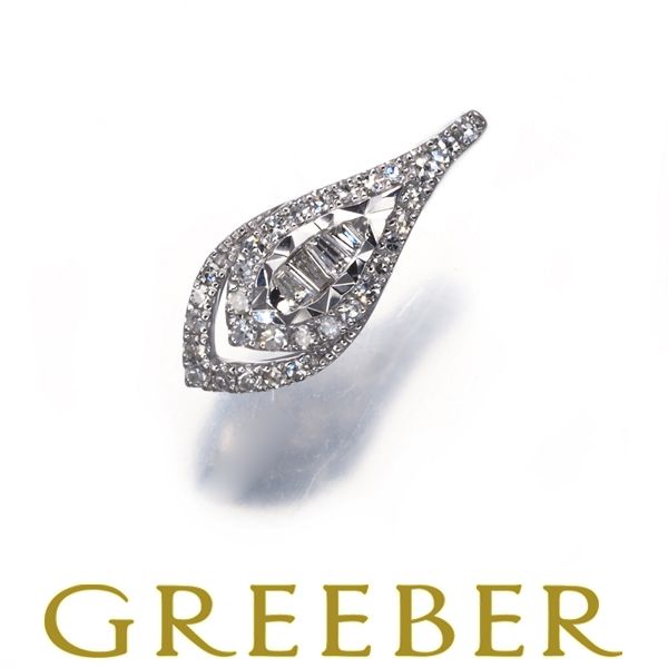 PT950 ダイヤモンドペンダントヘッド0.15ct PT950 ダイヤモンドペンダントヘッド0.15ct Pt950/ダイヤモンド
