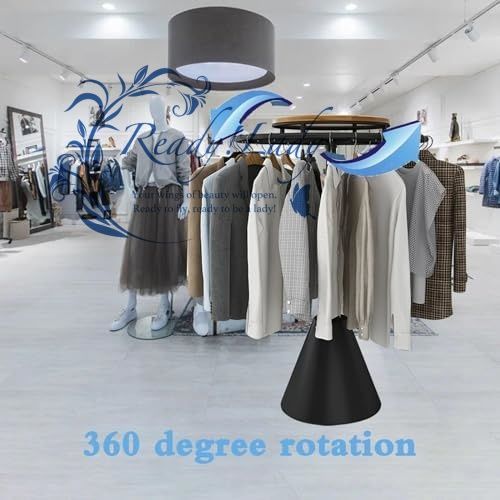 ブティック用回転式頑丈ラウンド洋服