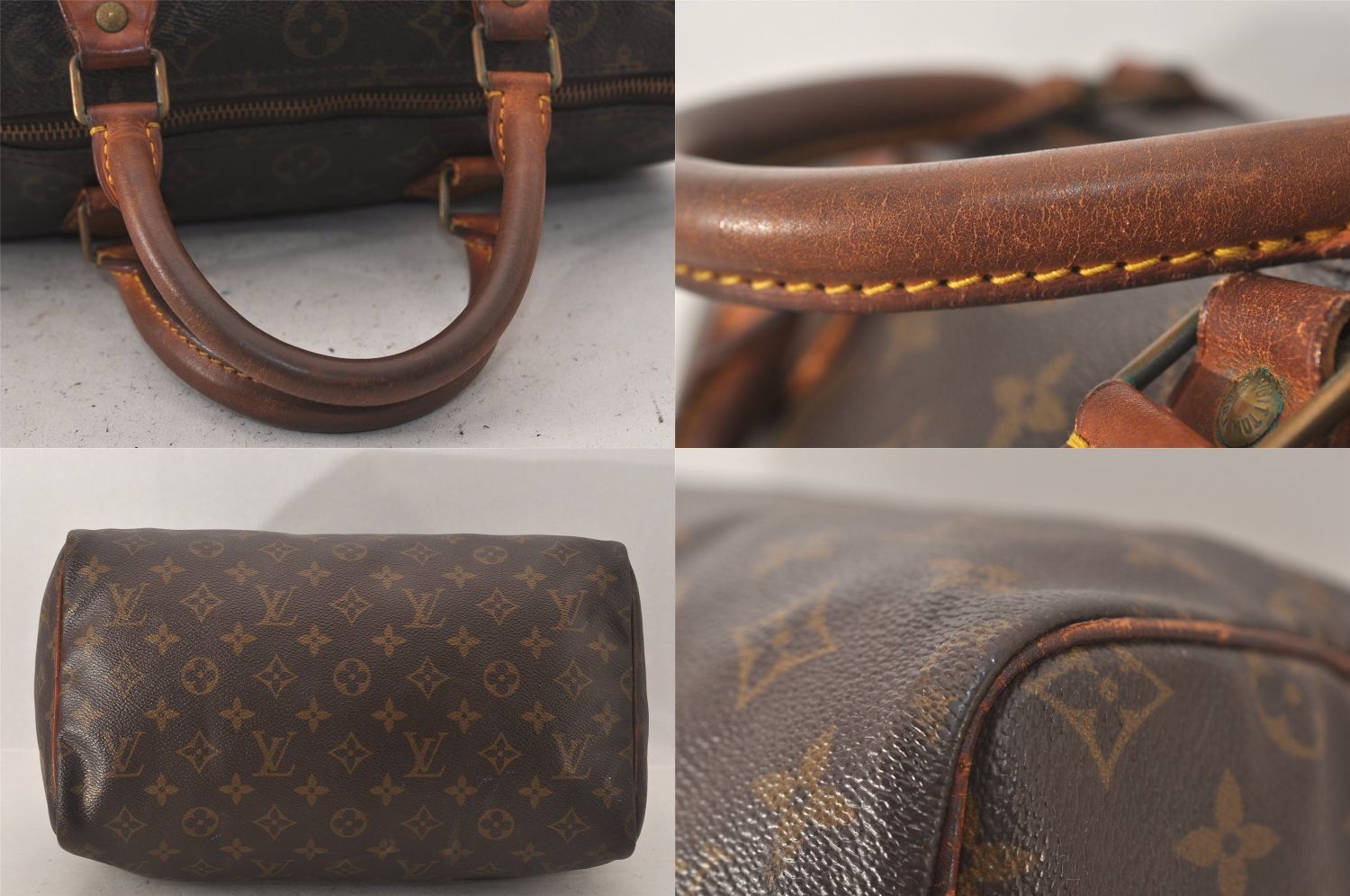 LOUIS VUITTON ルイヴィトン モノグラム スピーディ 30 ハンド