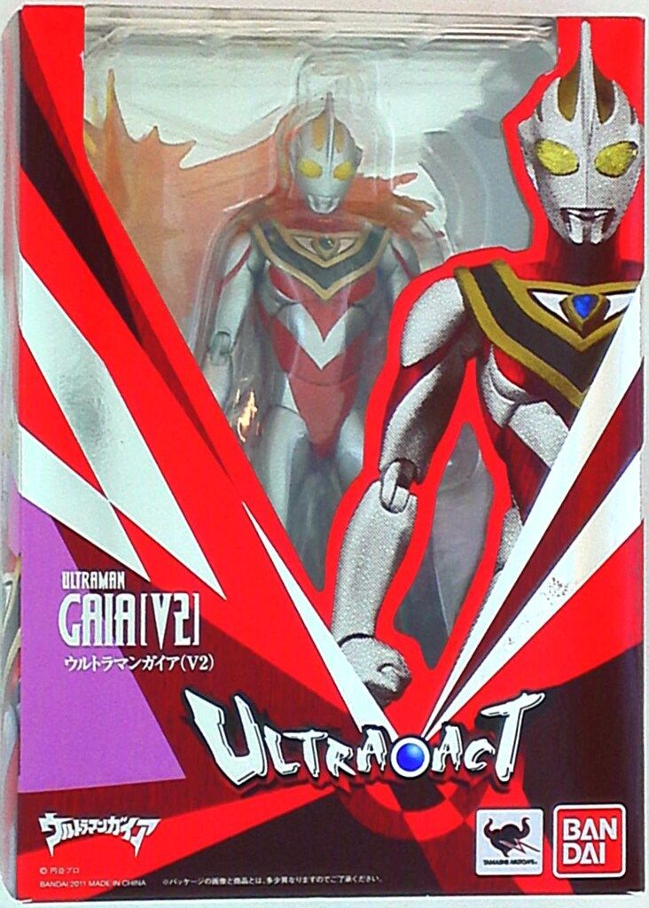 バンダイ ウルトラアクト ウルトラマンガイア(V2)