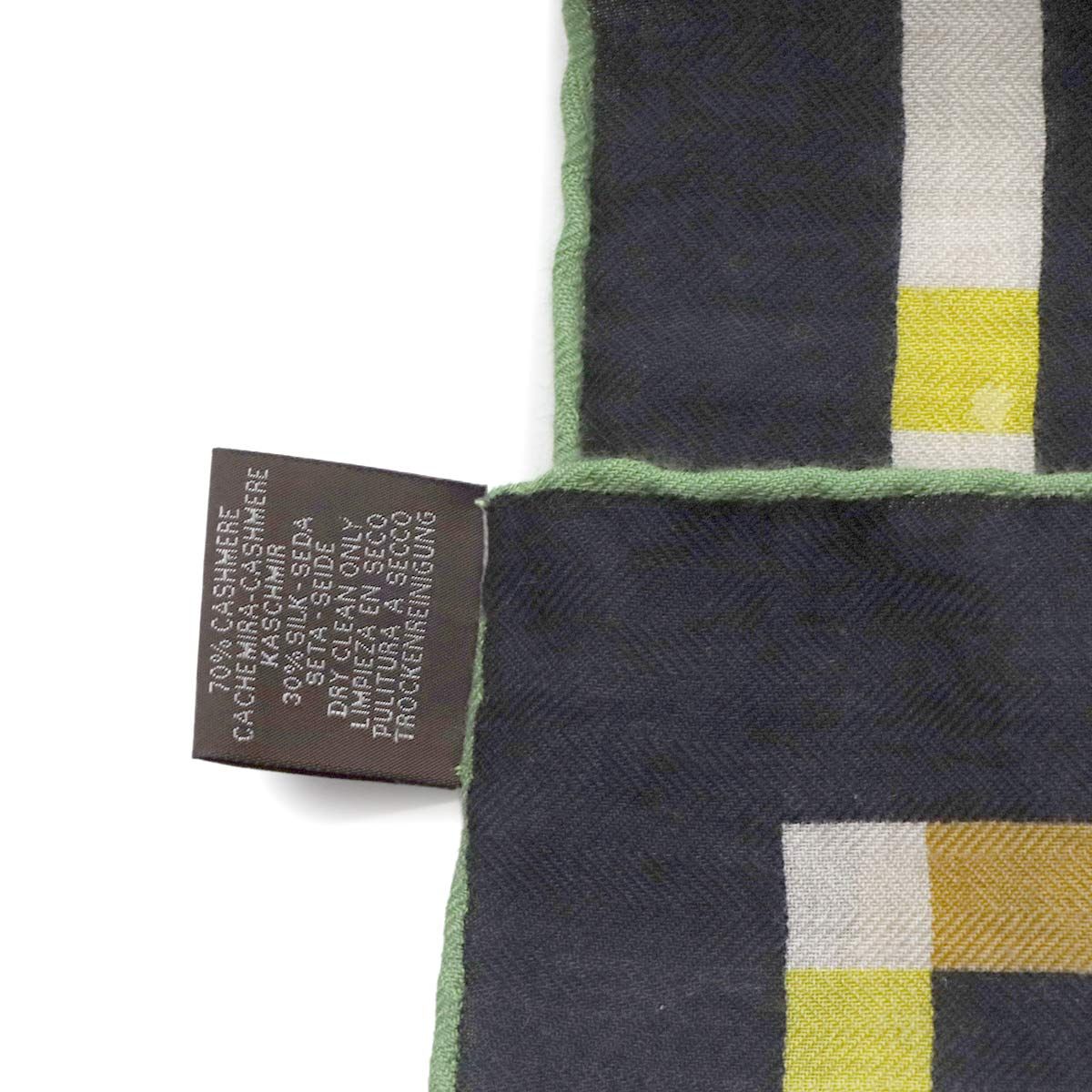 新品同様 エルメス HERMES カレジェアン ショール 大判 スカーフ  