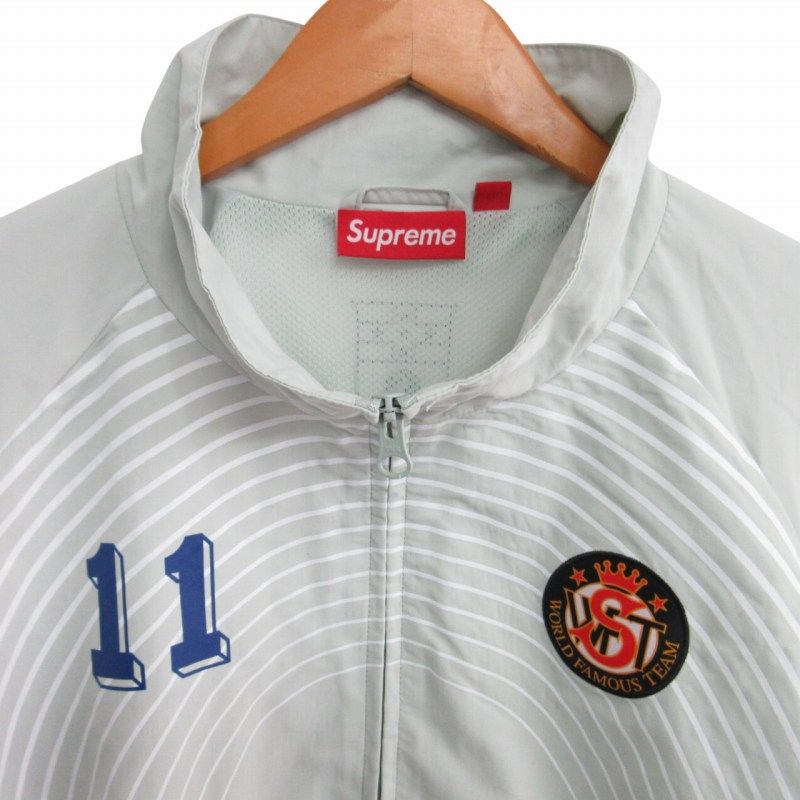 シュプリーム SUPREME 美品 24AW S LOGO TRACK JACKET Light Mint S