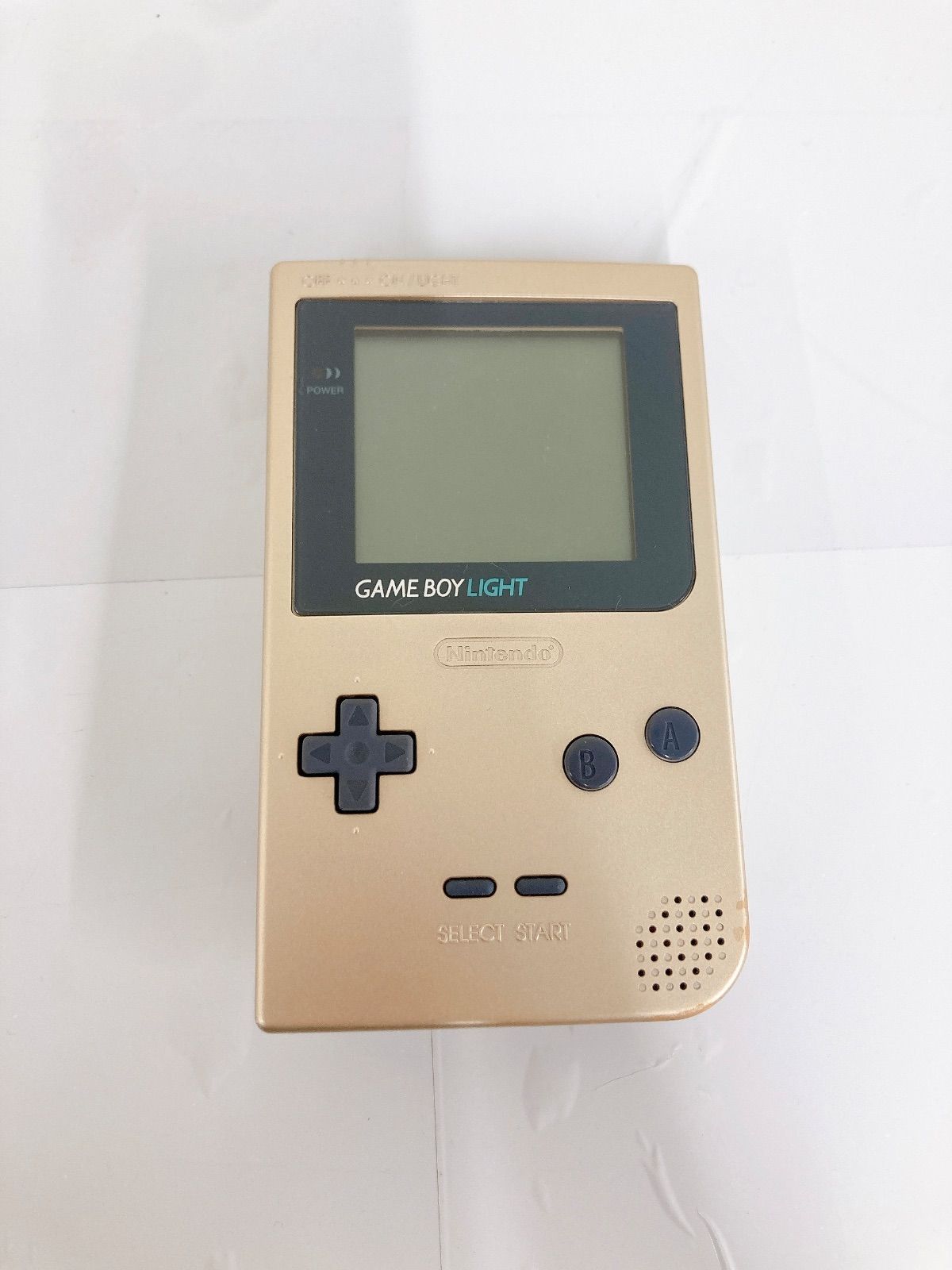 【通電確認品】ゲームボーイライト　ゴールド 通電確認済み】Nintendo ゲームボーイライト GAME BOY LIGHT