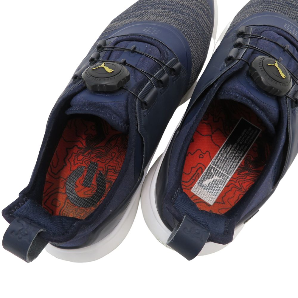 ⑱PUMAプーマ◆ゴルフ シューズ◆192245 04◆IGNITEイグナイト◆ネイビー系◆サイズUS8.5（JPN約26.5㎝） | [PUMA] [プーマ] ゴルフシューズ イグナイト NXT ディスク