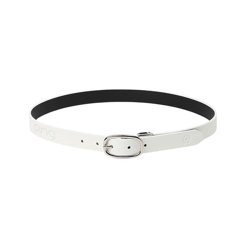 ピン アパレル レディース ベルト ブランドロゴ ゴルフ 622-5182100 030_ホワイト FR