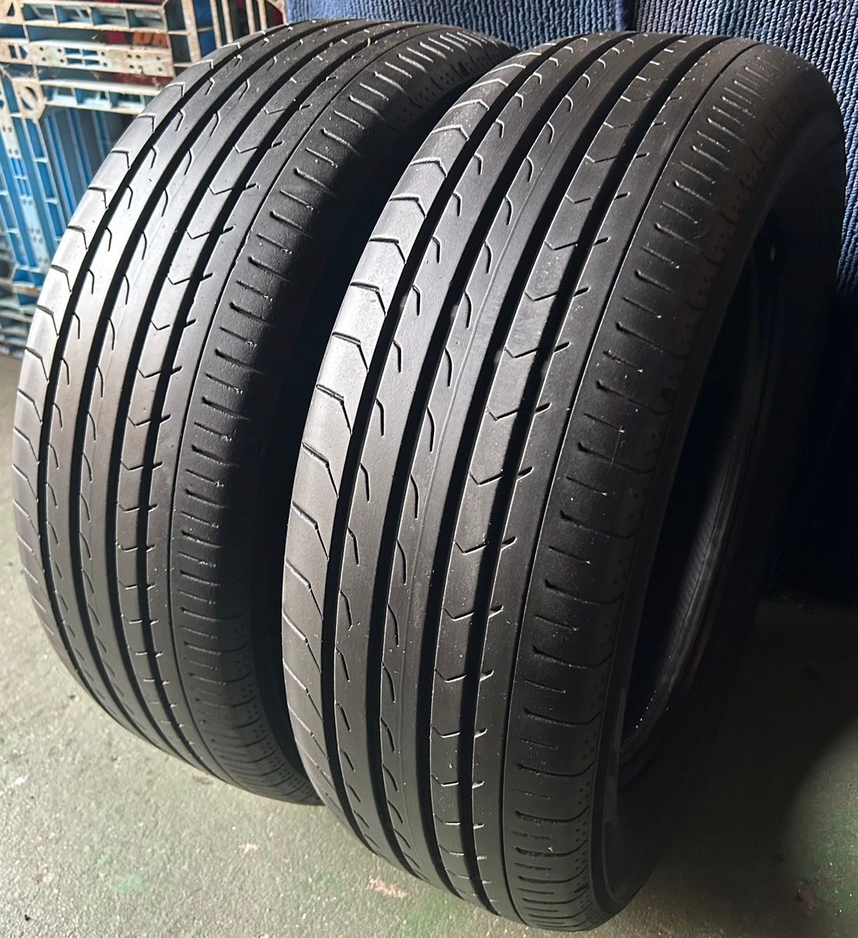 製造 溝7.5分山 YOKOHAMA BluEarth-RV RV03 2本 225 60R17 ASP3145