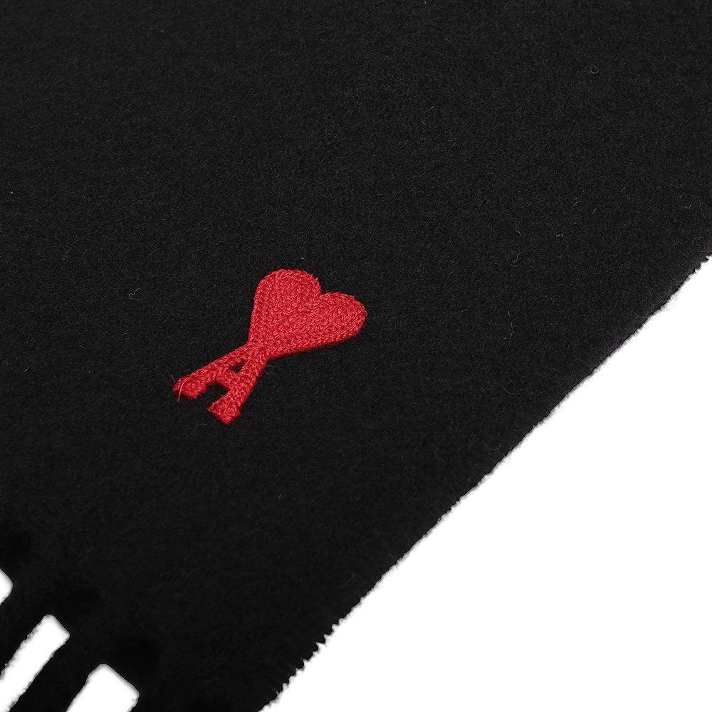 アミ パリス Ami Paris マフラー ストール ハートロゴ 刺繍 ユニ