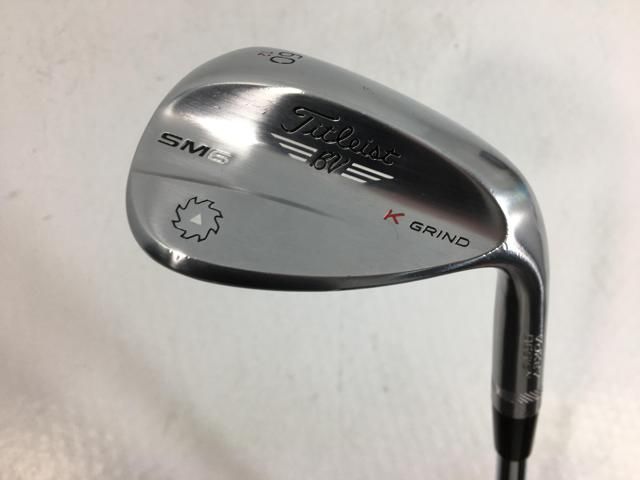 【中古ゴルフクラブ】タイトリスト ボーケイ ウェッジ スピンミルド SM6 (ツアークロム)60.12K(日本仕様) D/G LW【14日間返品OK】
