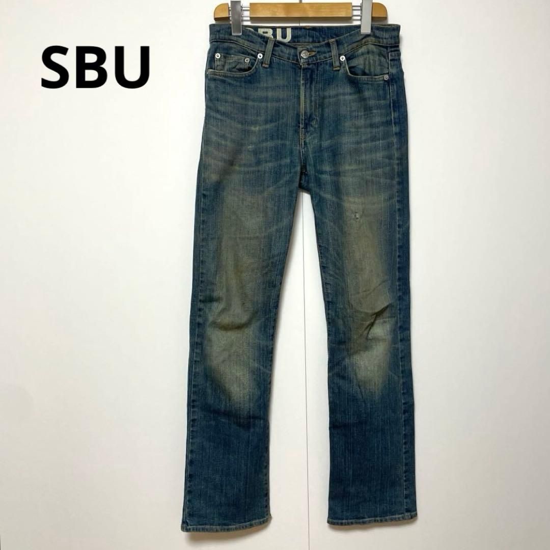 SBU ストレートデニム ジーンズ 29インチ イタリア製 - メルカリ