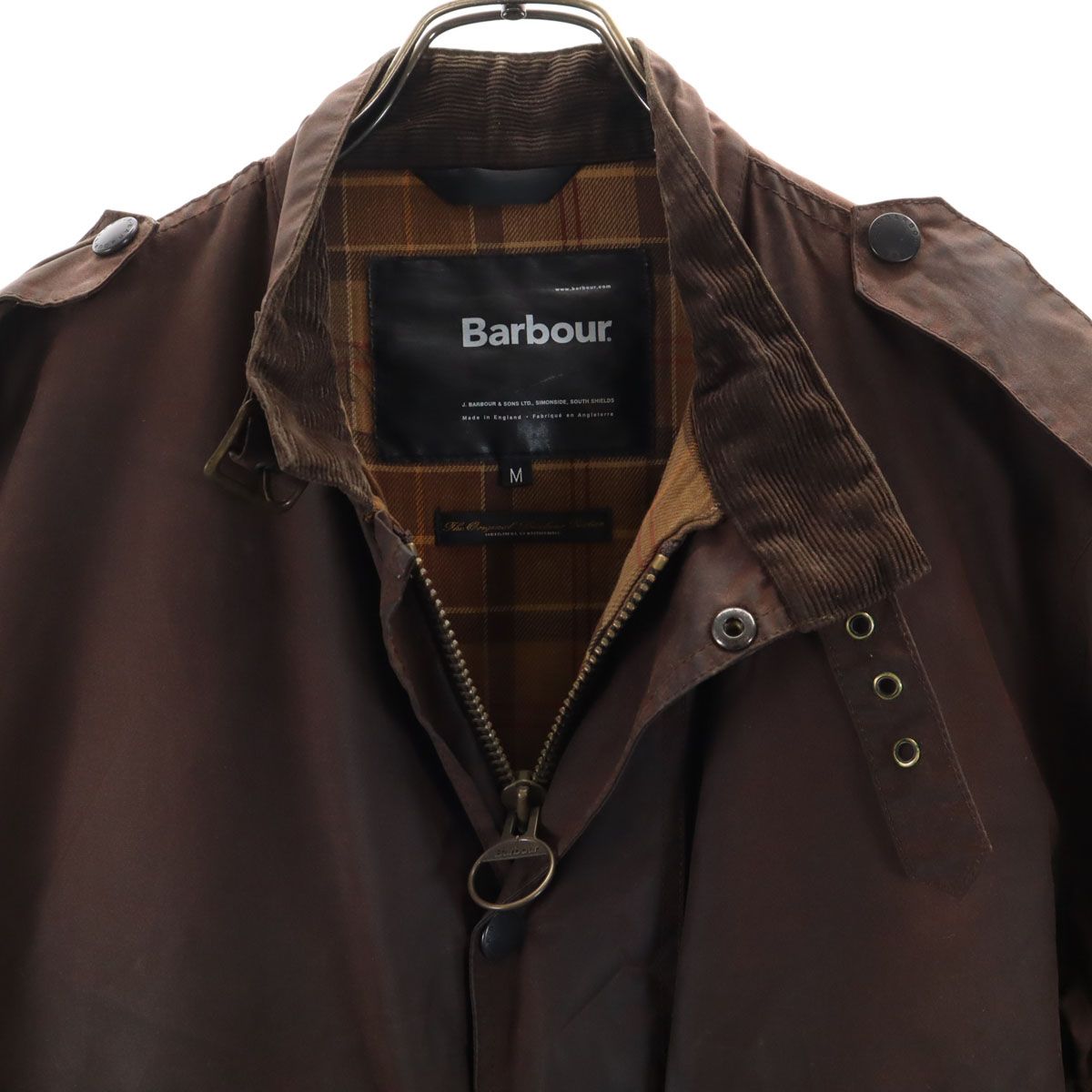 Barbour バブアー イングランド製 ワックスフライヤー ジャケット M