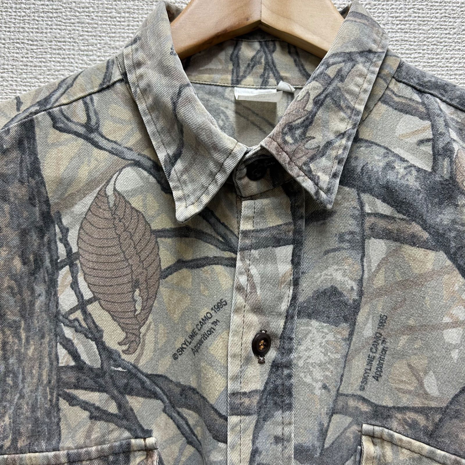 USA古着 SKYLINE CAMOUFLAGE 90's スカイラインカモ USA製