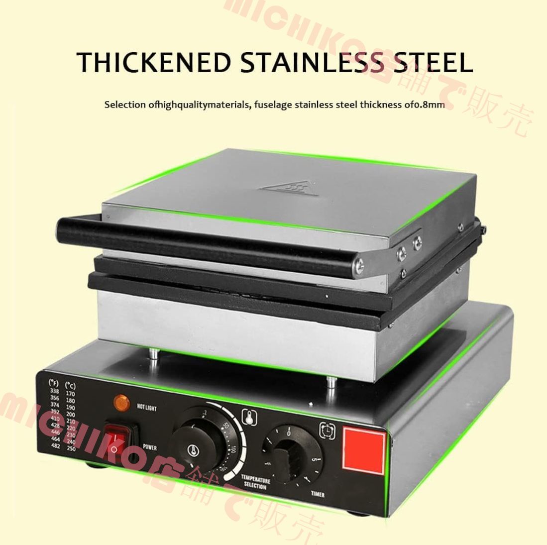 温度制御と制御 ワッフルメーカー