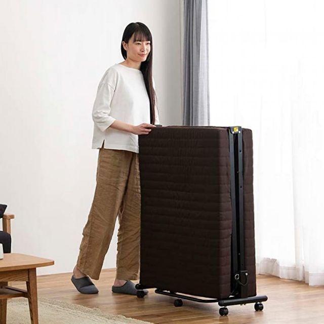 折りたたみベッド OTB-BRN シングル アイリスオーヤマ 折りたたみベッド OTB-BRN シングル (ベッド) 価格